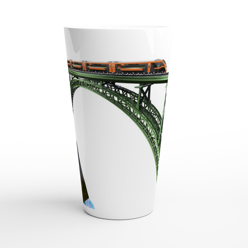 White Latte 17oz Ceramic Mug