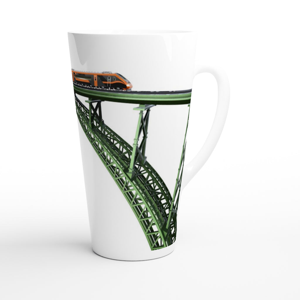 White Latte 17oz Ceramic Mug